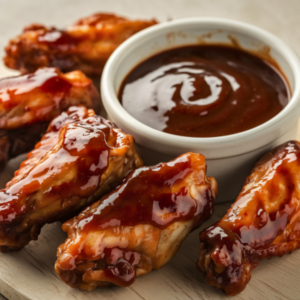 6 BBQ Chicken Wings