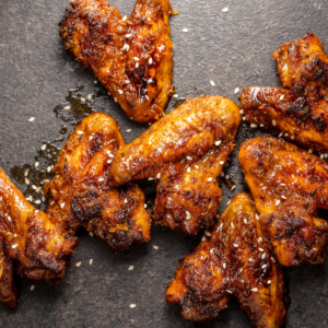 6 Grilled Chicken Wings